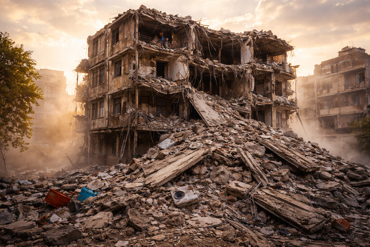 Gebäude in Libanons Tripoli eingestürzt – mehrere Tote und Verletzte