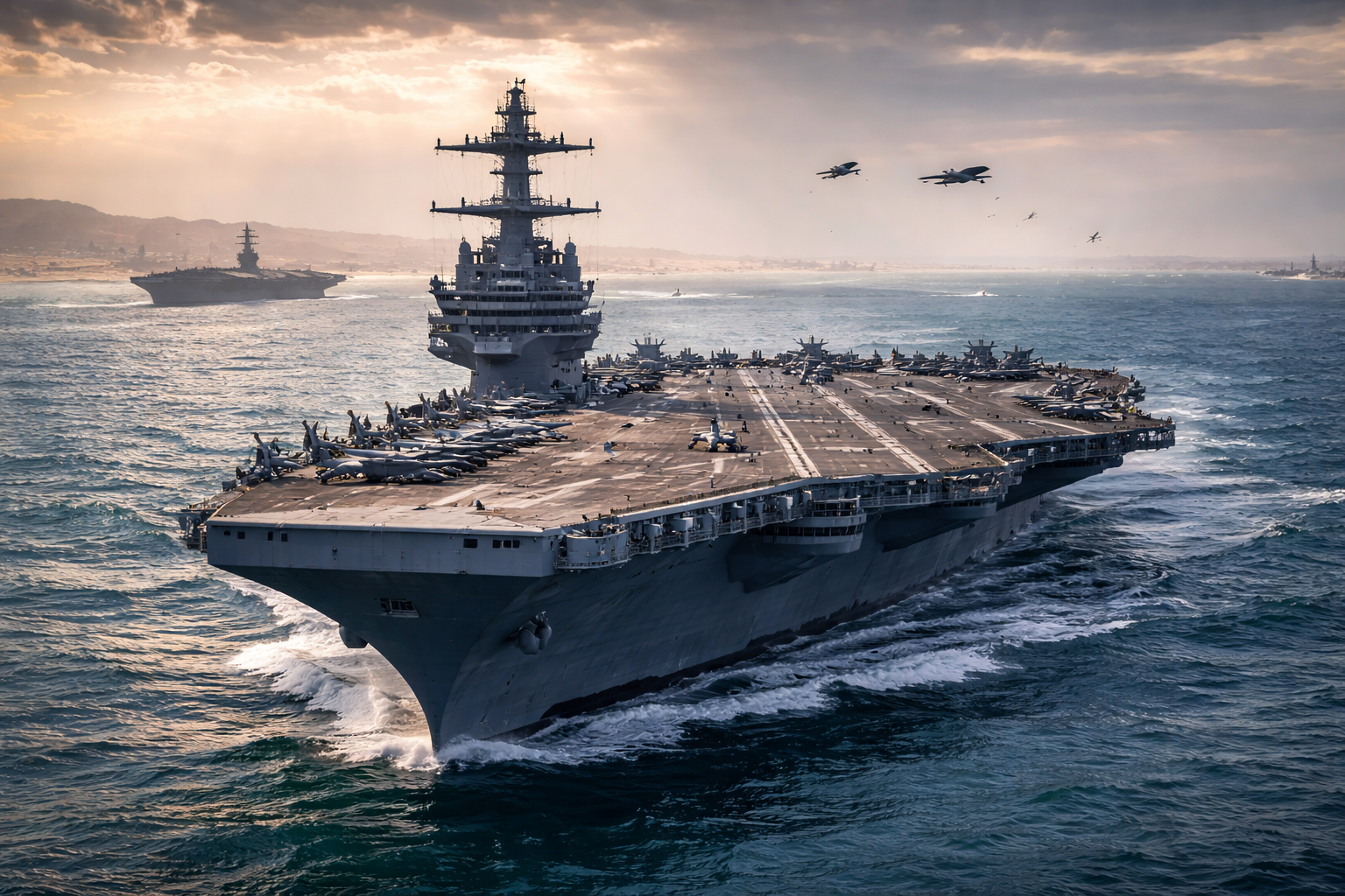 Zweiter US-Flugzeugträger auf dem Weg in Richtung Iran