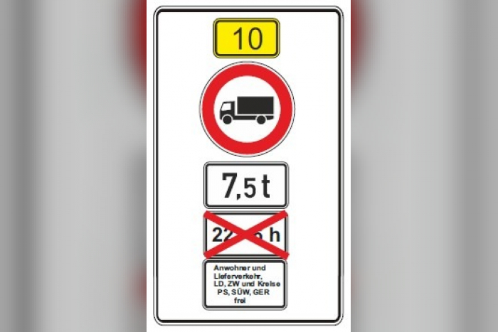 Rinnthal: Kontrollstelle auf B10 eingerichtet