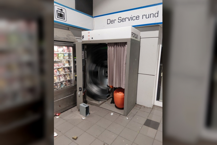 Diebstahl im Bahnhof Ahlen