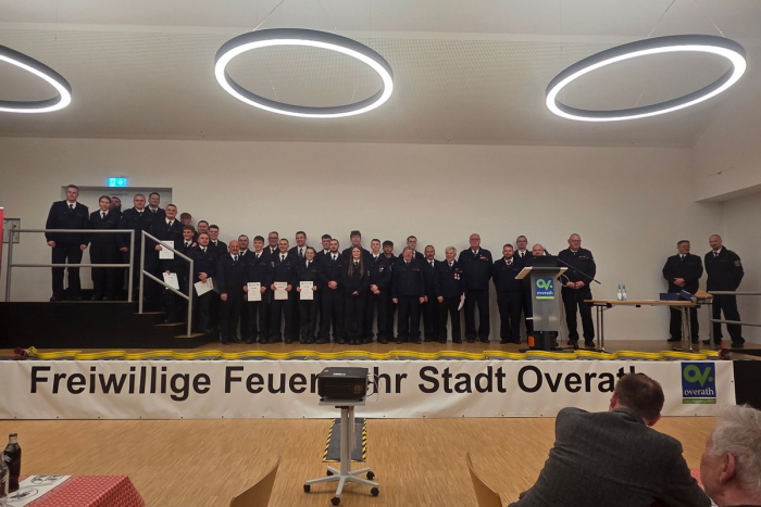Wehrversammlung der Freiwilligen Feuerwehr der Stadt Overath