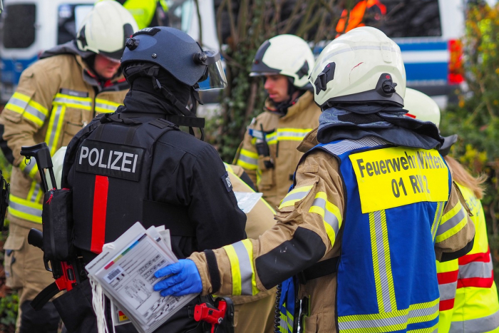 Witten: Erfolgreiche Übung von Feuerwehr und Polizei
