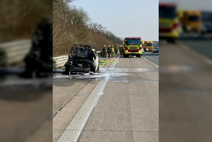 Autobahn 3: Pkw-Brand