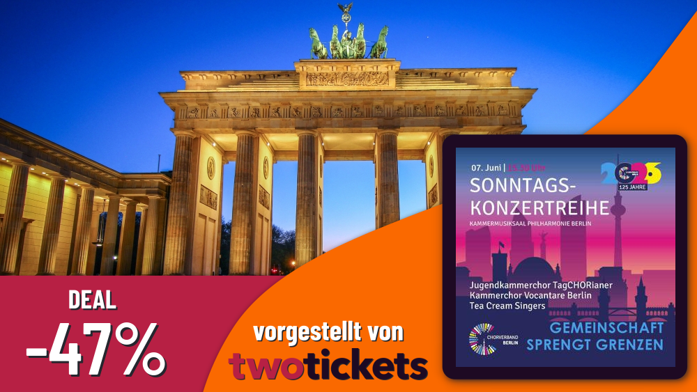 Chor & Gesang in Berlin am 07.06.26: Sonntagskonzertreihe Nr. 6