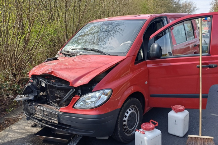 Wetter (Ruhr): Verkehrsunfall am Ortsausgang