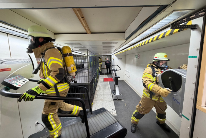 Weinheim: Atemschutzbelastung bei Feuerwehrleuten