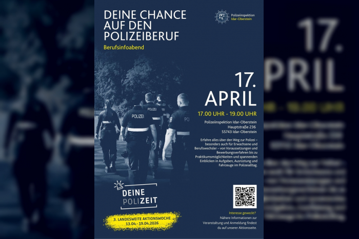 Birkenfeld: Polizeiberuf als Karriereweg