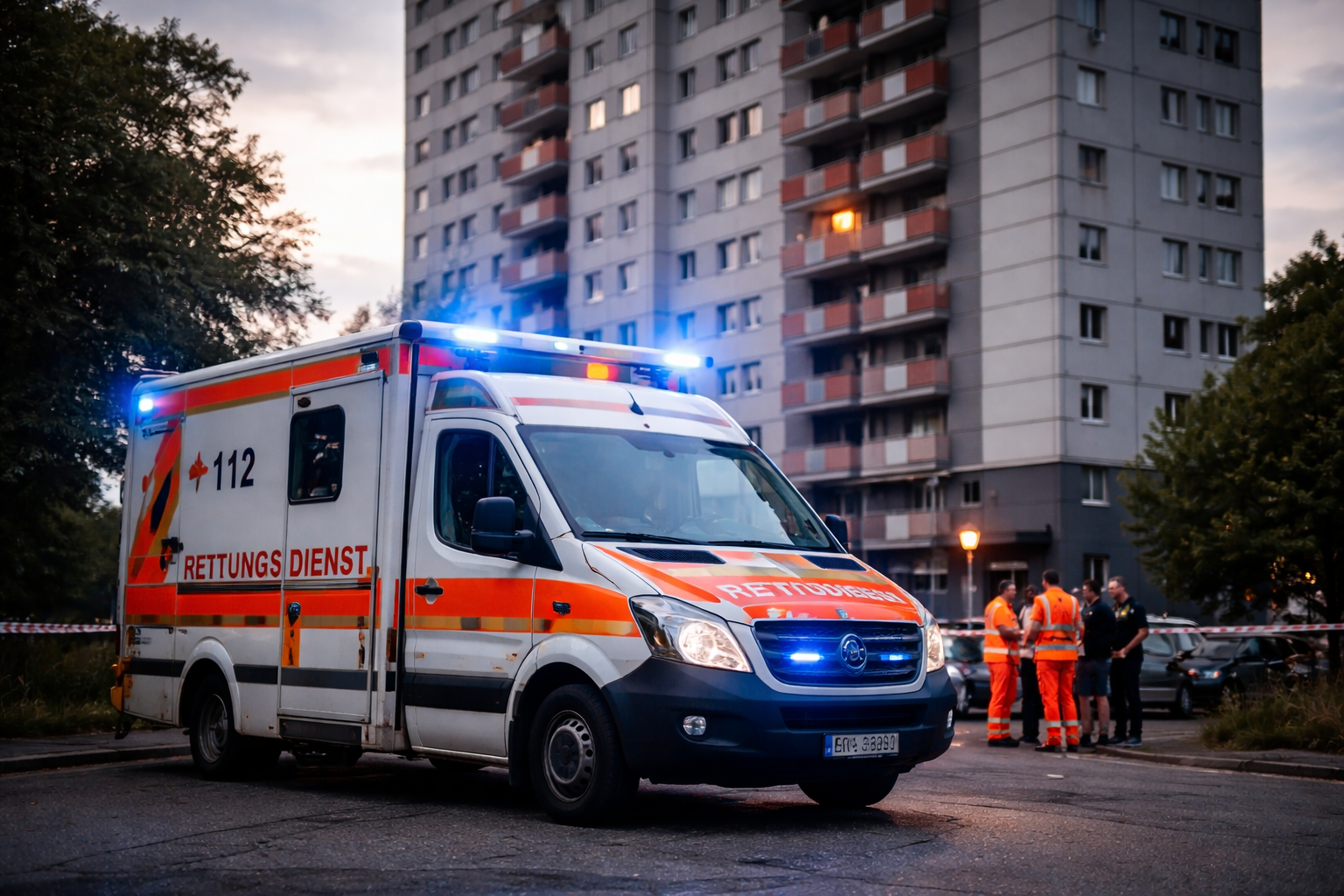 Vierjähriger stirbt nach Sturz aus dem 15. Stock in Berlin-Marzahn