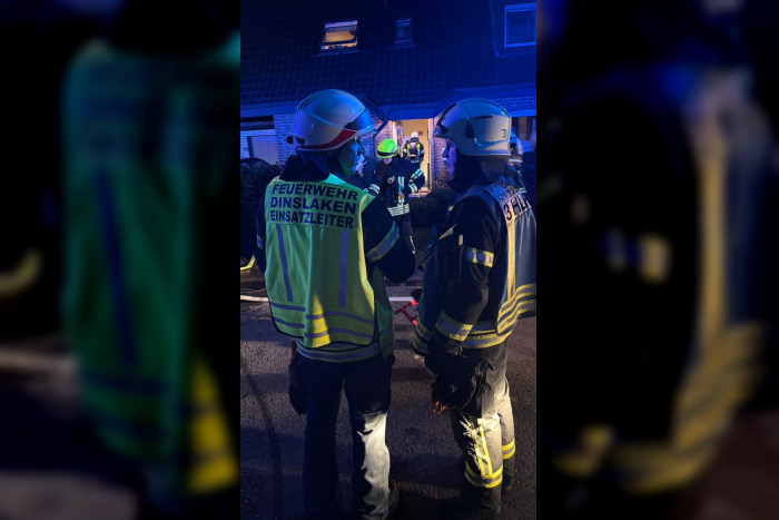 Hiesfeld: Brand in Dinslakener Einfamilienhaus verhindert durch Rauchwarnmelder