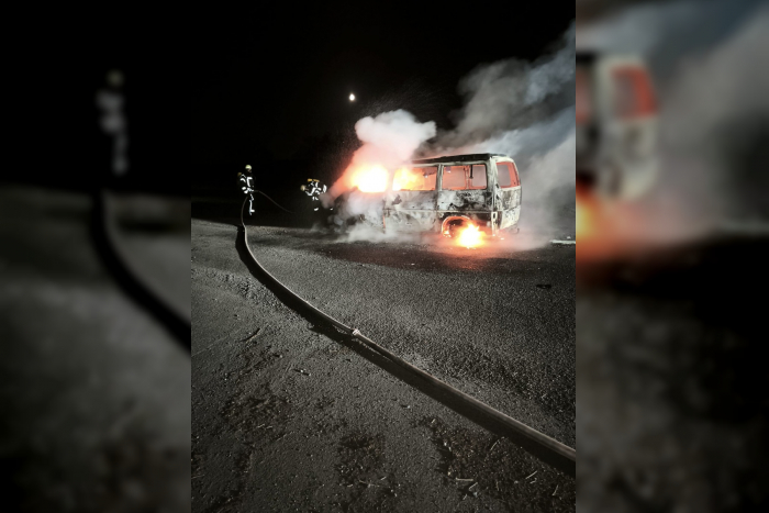 Fahrzeugbrand in Westercelle
