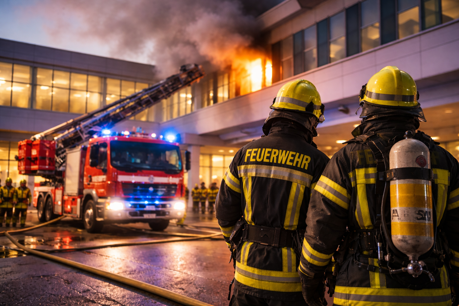 Brand im Städtischen Klinikum Braunschweig – eine Patientin stirbt