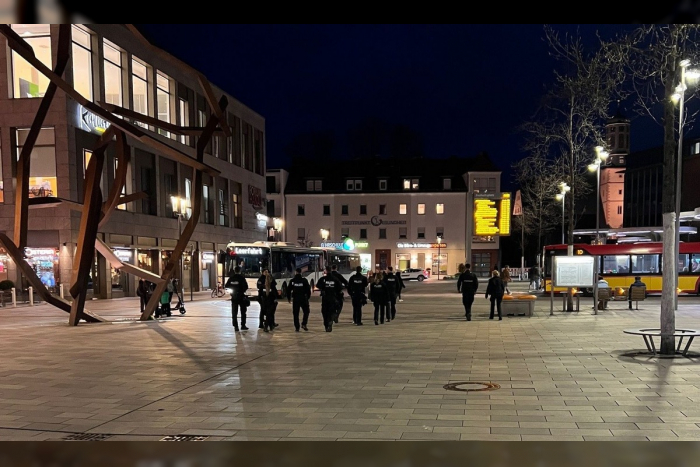 Hanauer Polizei erhöht Präsenz und verstärkt Kontrollmaßnahmen