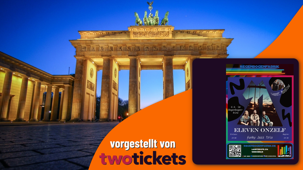 Indoor in Berlin am 04.04.26: „ELEVEN ONZELF // Support: Moonblind“