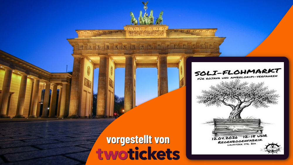 Indoor in Berlin am 12.04.26: „Soli Flohmarkt“
