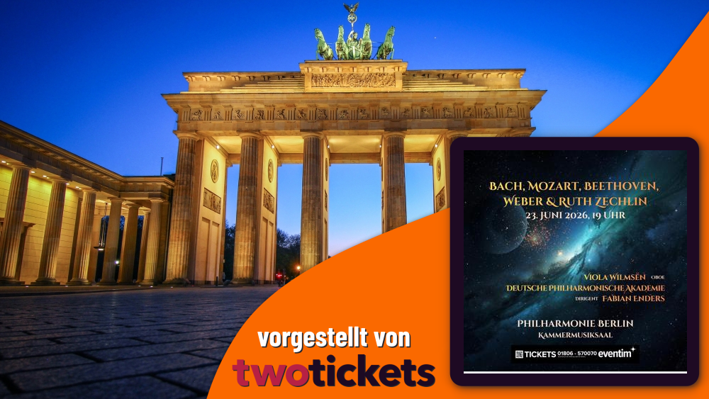 Klassische Konzerte in Berlin am 23.06.26: Mozart, Beethoven, Weber und Ruth Zechlin
