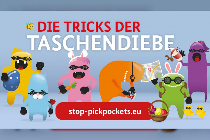 Osterreiseverkehr: Bundespolizei warnt vor Taschendieben