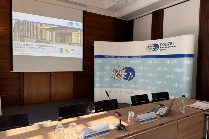 Rückgang der Kriminalität in Bochum, Herne und Witten