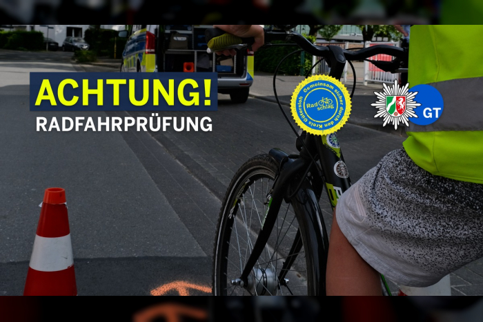 Gütersloh: Fahrradprüfung an der Grundschule Violenbachschule