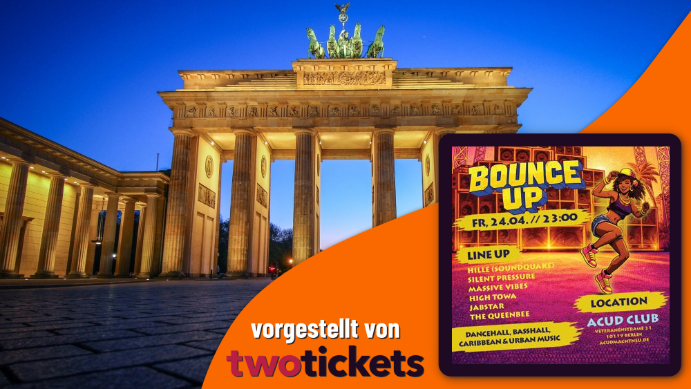 Reggae & World Musik in Berlin am 24.04.26: BOUNCE UP! Berlin’s New Caribbean Pulse (Kick Off)