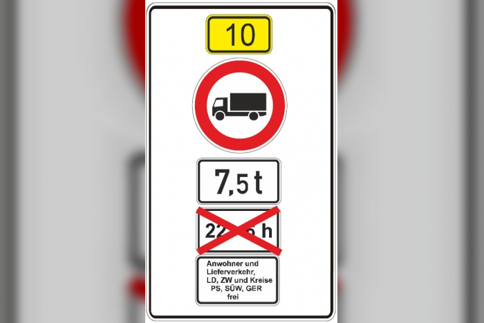 Rinnthal: Kontrollen auf B10 zur Einhaltung des LKW-Durchfahrtsverbots