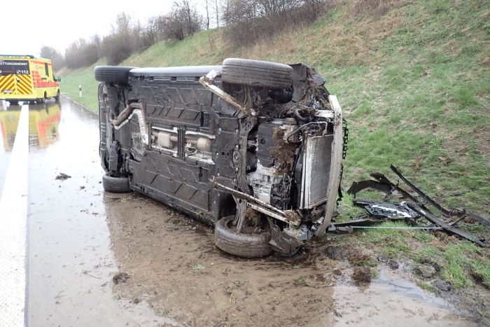 Verkehrsunfall auf Autobahn 1 in Emstek