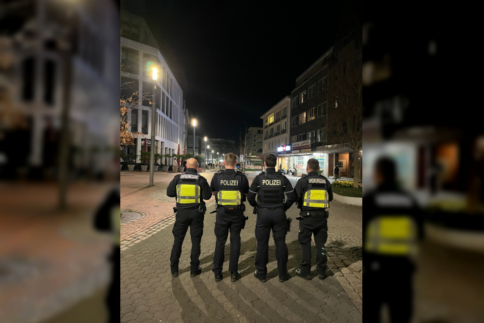 Schwerpunkteinsatz der Polizei in Hamm