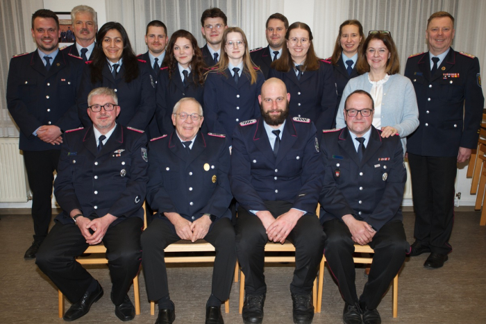 Feuerwehr Diesten, Jahreshauptversammlung mit zahlreichen Gästen