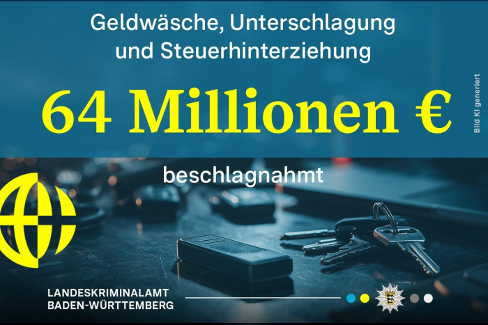 Frankfurt am Main: Taskforce beschlagnahmt Kryptowährung im Wert von 64 Millionen Euro
