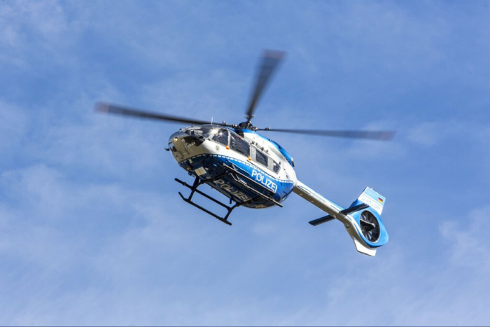 Einbruch in Hösel – Hubschrauber im Einsatz