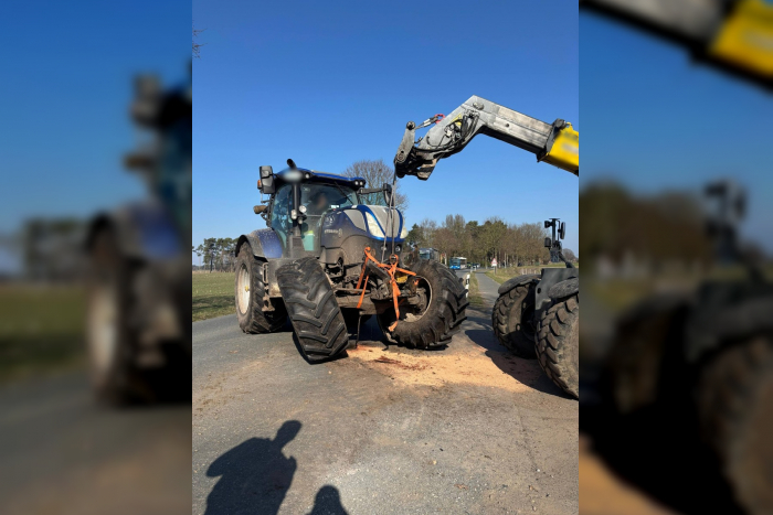 Spreckens: Verkehrsunfall bei Bremervörde