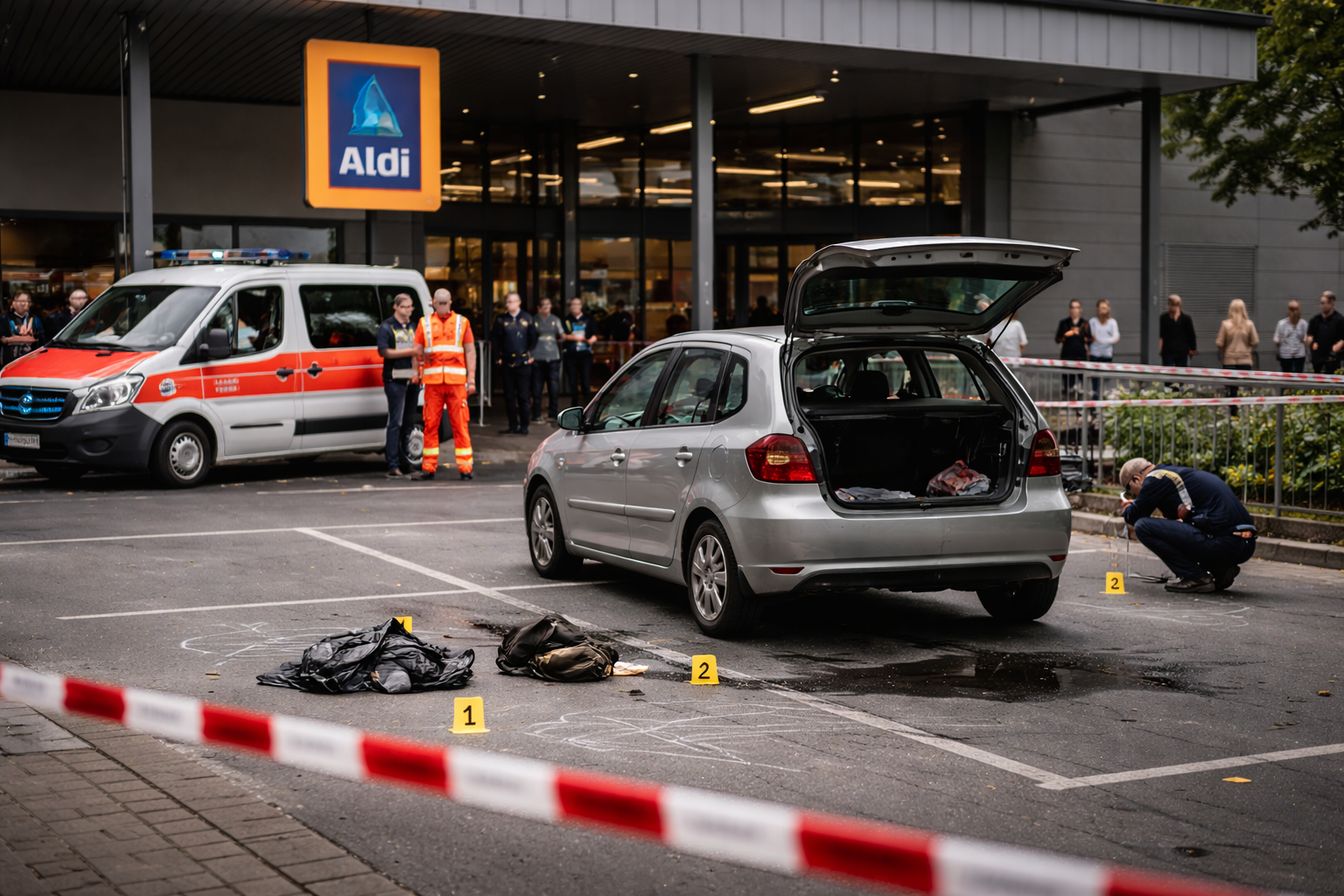Tragischer Parkplatzunfall in Gera: Ehepaar tot