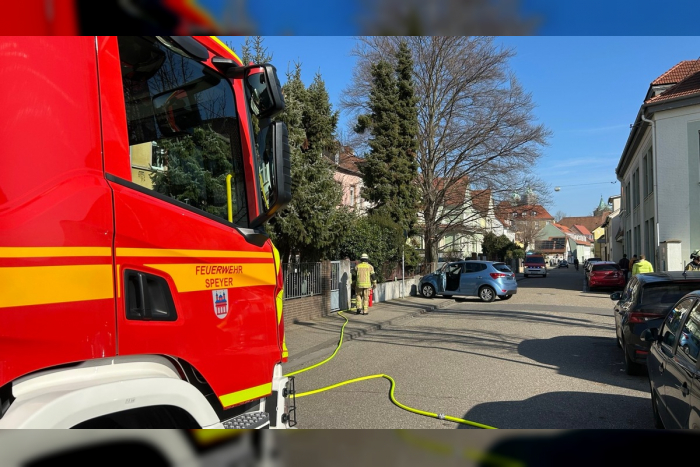 Speyer: Verkehrsunfall St.-German-Straße