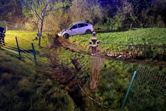 Esthal: Verkehrsunfall mit Alkohol und Angriff auf Polizisten