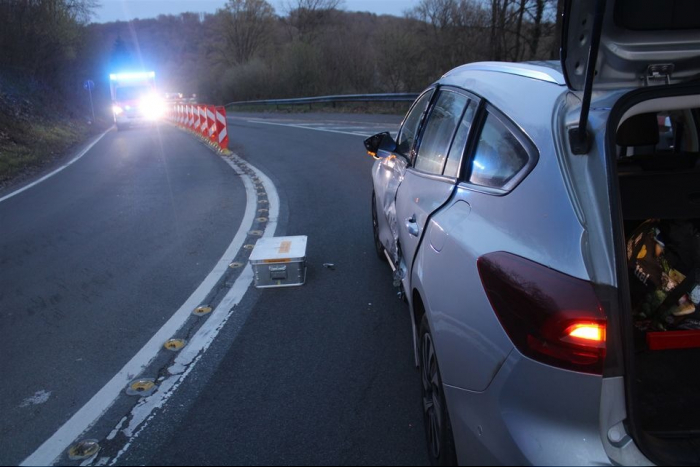 Blecher: Motorradfahrer bei Unfall schwer verletzt