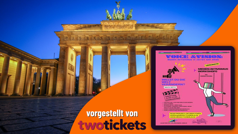 Workshops in Berlin am 04.04.26: „Voice & Vision“