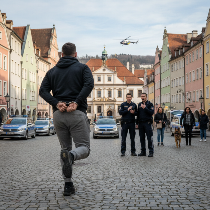 Passau: In Handschellen getürmt – Häftling weiter auf der Flucht
