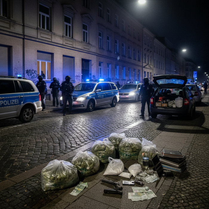 Koks-Taxis in Berlin: Razzia in mehreren Bezirken