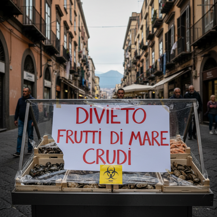 Neapel verhängt Verbot für rohe Meeresfrüchte aufgrund von Hepatitis-A-Fällen