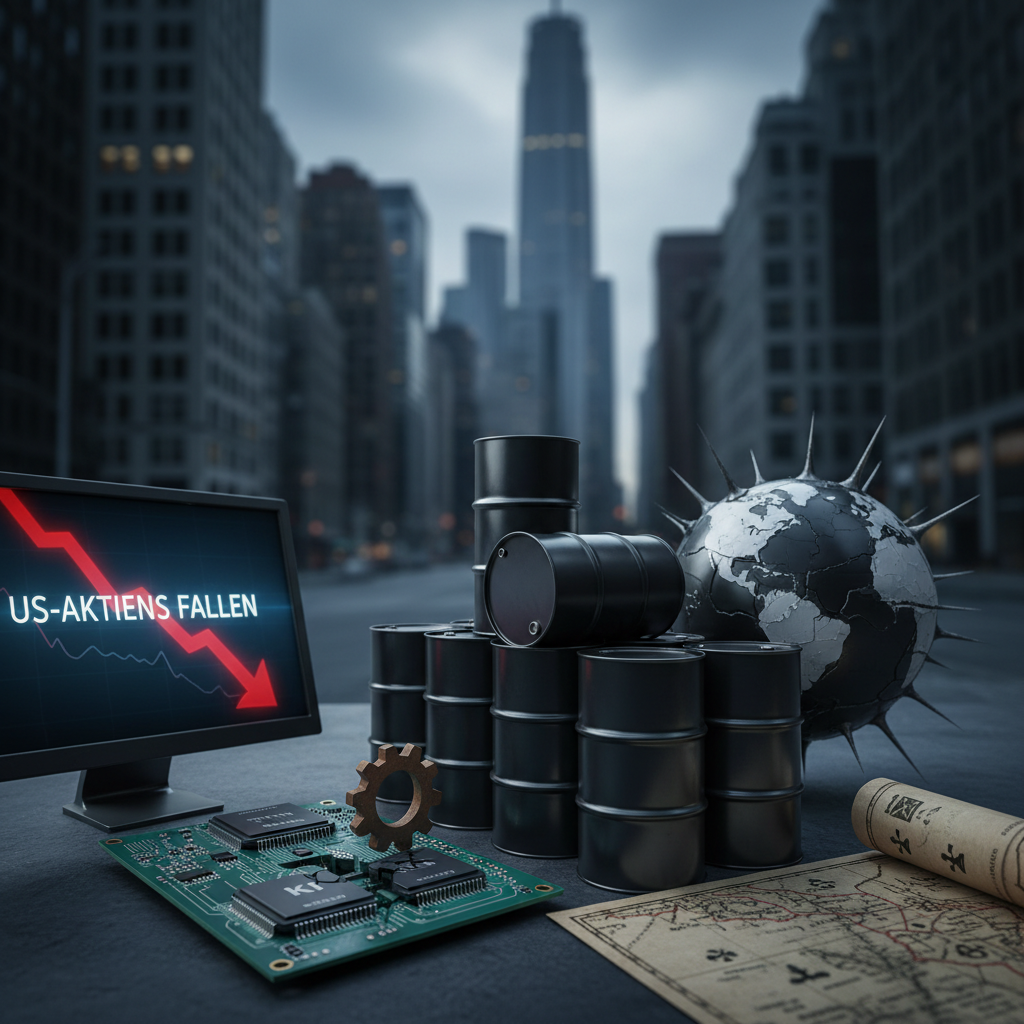 BÖRSE HEUTE: US-Aktien fallen – KI-Chip-Regeln, Ölpreise und Geopolitik belasten Märkte (05.03.2026)