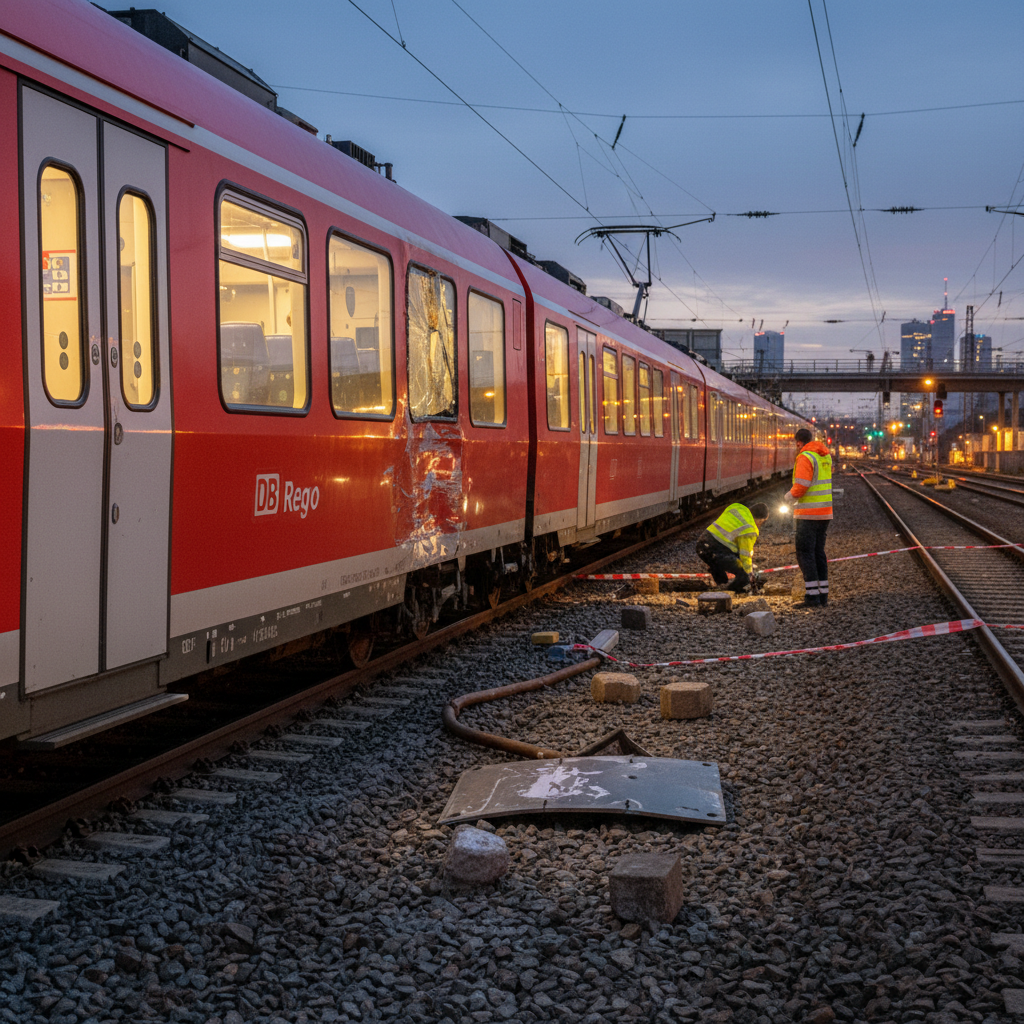 Regionalzug in Köln stoppt Notbremsung – erhebliche Verspätungen entstehen