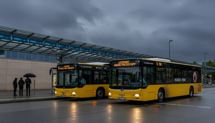 Hoher Dieselpreis: Nahverkehrs-Unternehmen schlagen Alarm