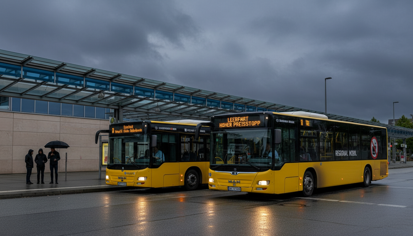 Alarmstufe Rot: Nahverkehrsbranche kämpft gegen hohe Dieselpreise