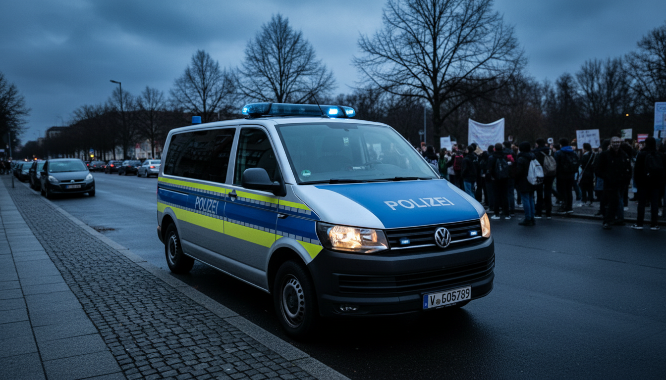 Berlin: Verleumdung? Polizei ermittelt nach Plakat bei Schüler-Demo