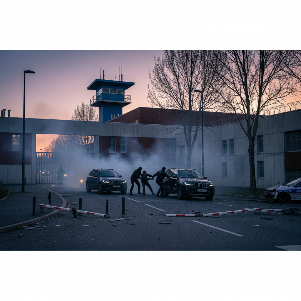 Irrer Ausbruch in Frankreich: Falsche Polizisten befreien Häftling aus Gefängnis | News