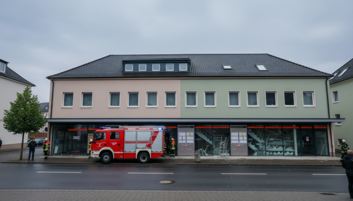 Witten (NRW): Treppe in Ärztehaus eingestürzt