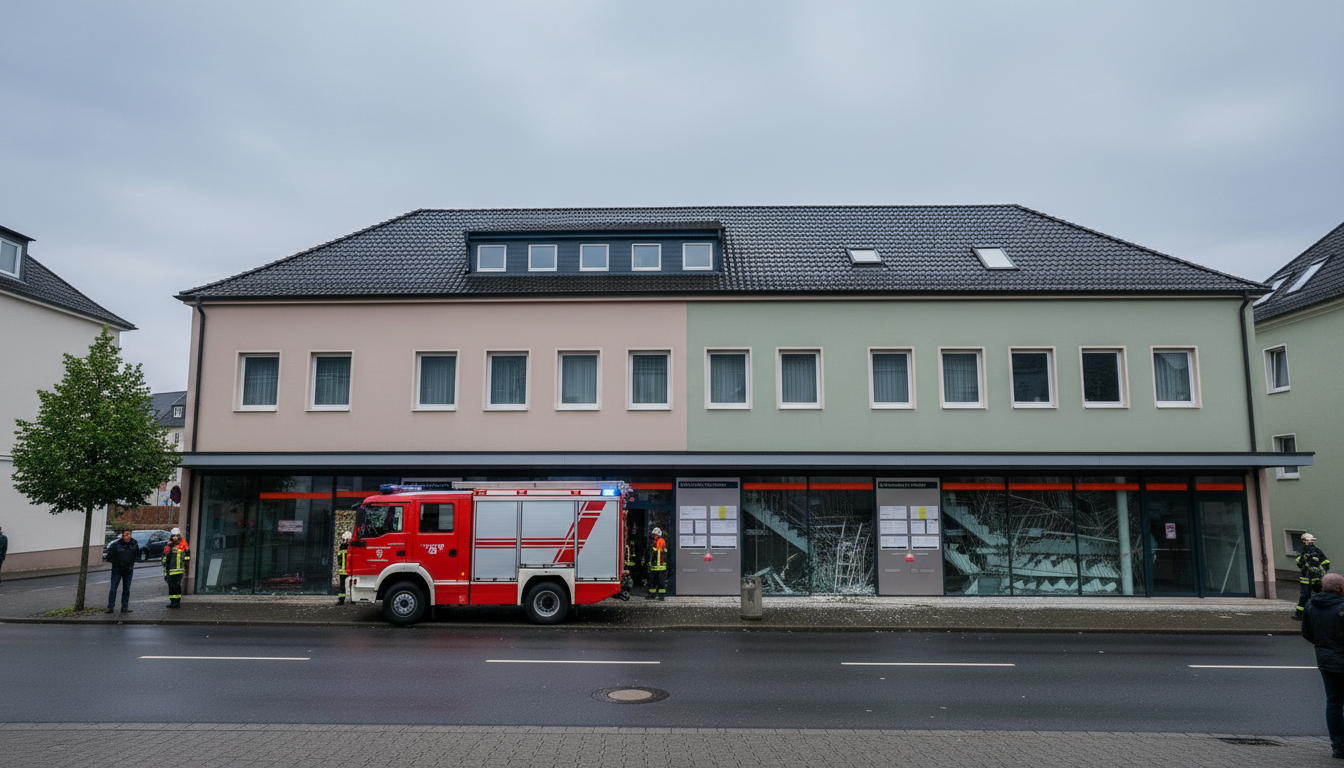 Witten (NRW): Treppe in Ärztehaus eingestürzt