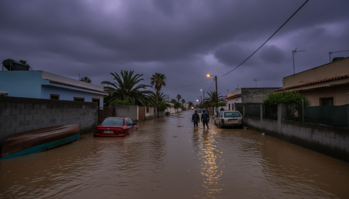 Spanien: Unwetter treffen Kanaren