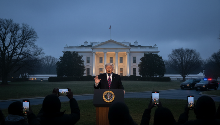 USA: Weißes Haus lüftet Geheimnis um kryptische Social-Media-Beiträge