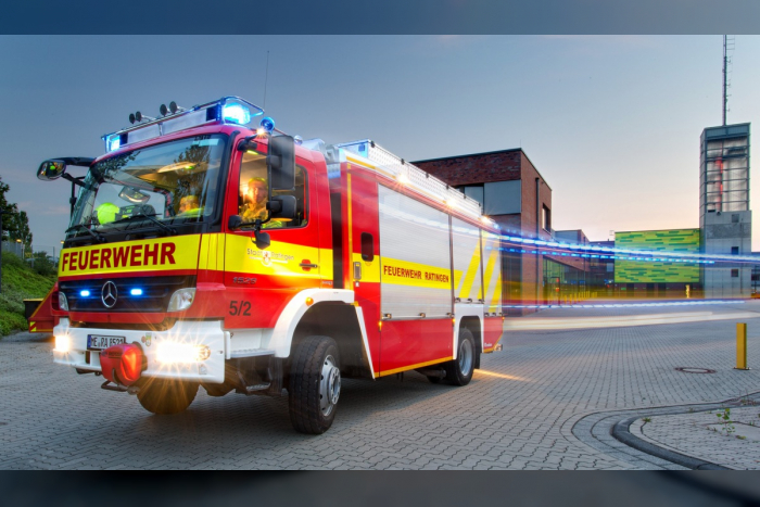 Leben gerettet bei Wohnungsbrand in Ratingen-Hösel