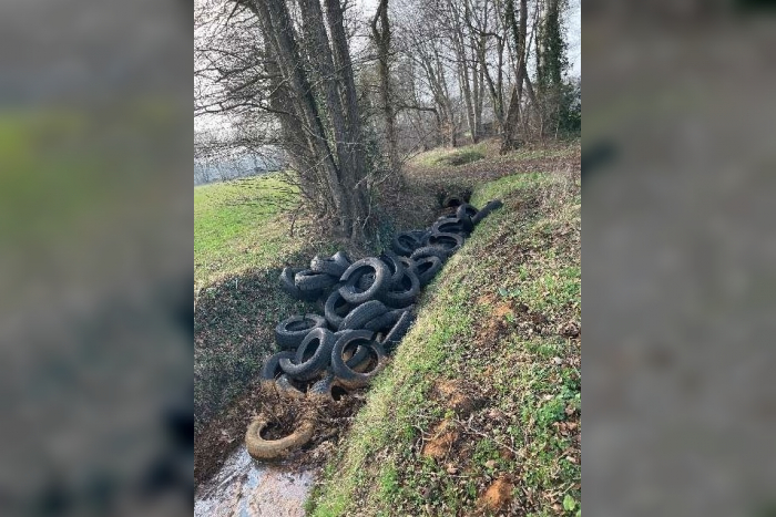 Nordhorn: Illegale Autoreifenentsorgung in Wietmarschen
